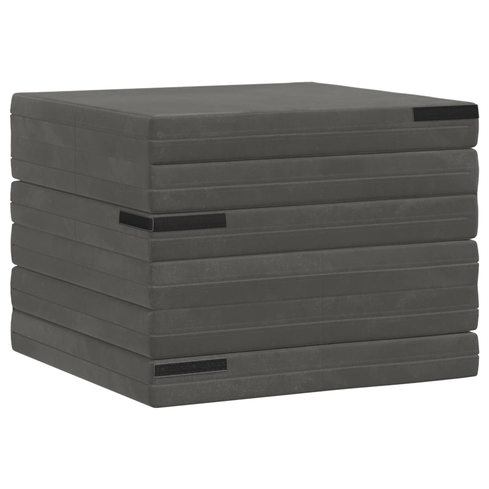Vouwbare Bankbed 140 x 67 x 45 cm Donkergrijs is nu te koop bij PeponiXL, paradijselijk wonen!