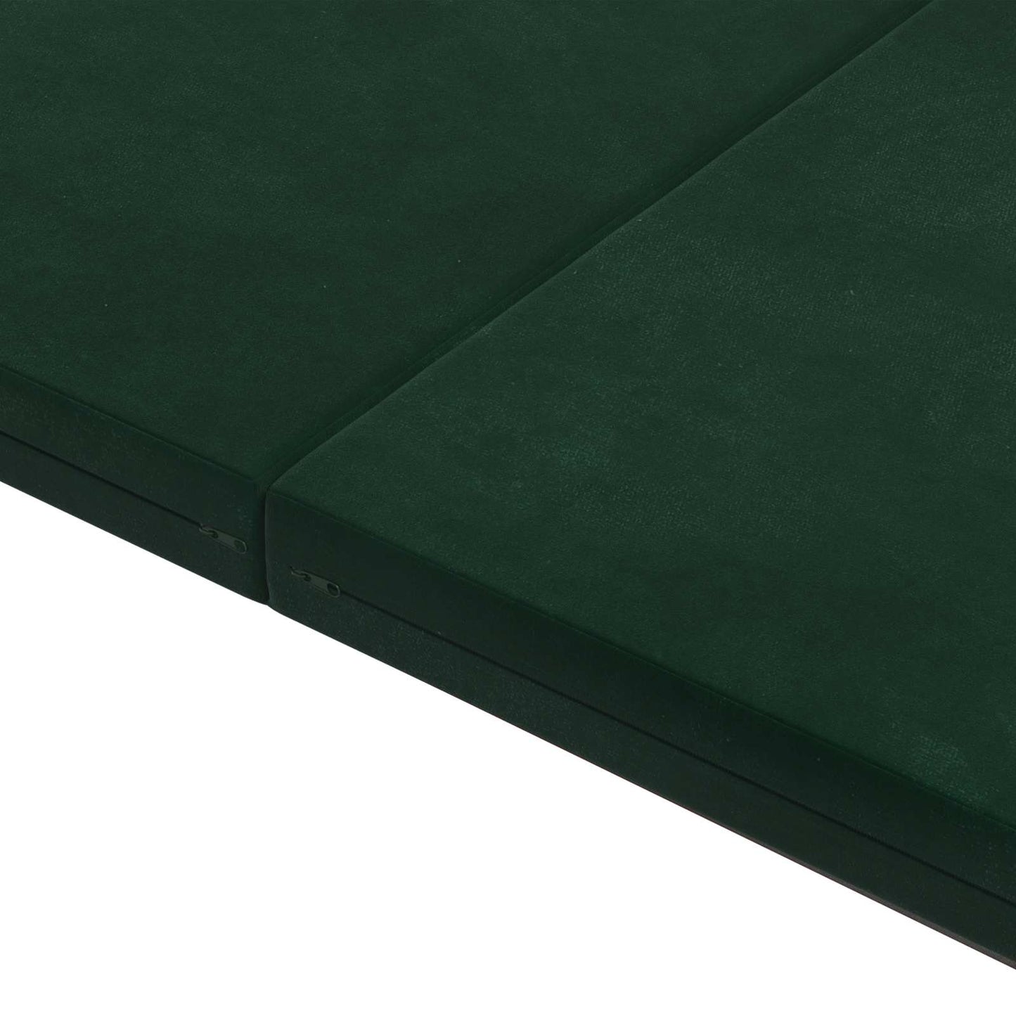 Vouwbare Bankbed 140 x 67 x 45 cm Donkergroen is nu te koop bij PeponiXL, paradijselijk wonen!