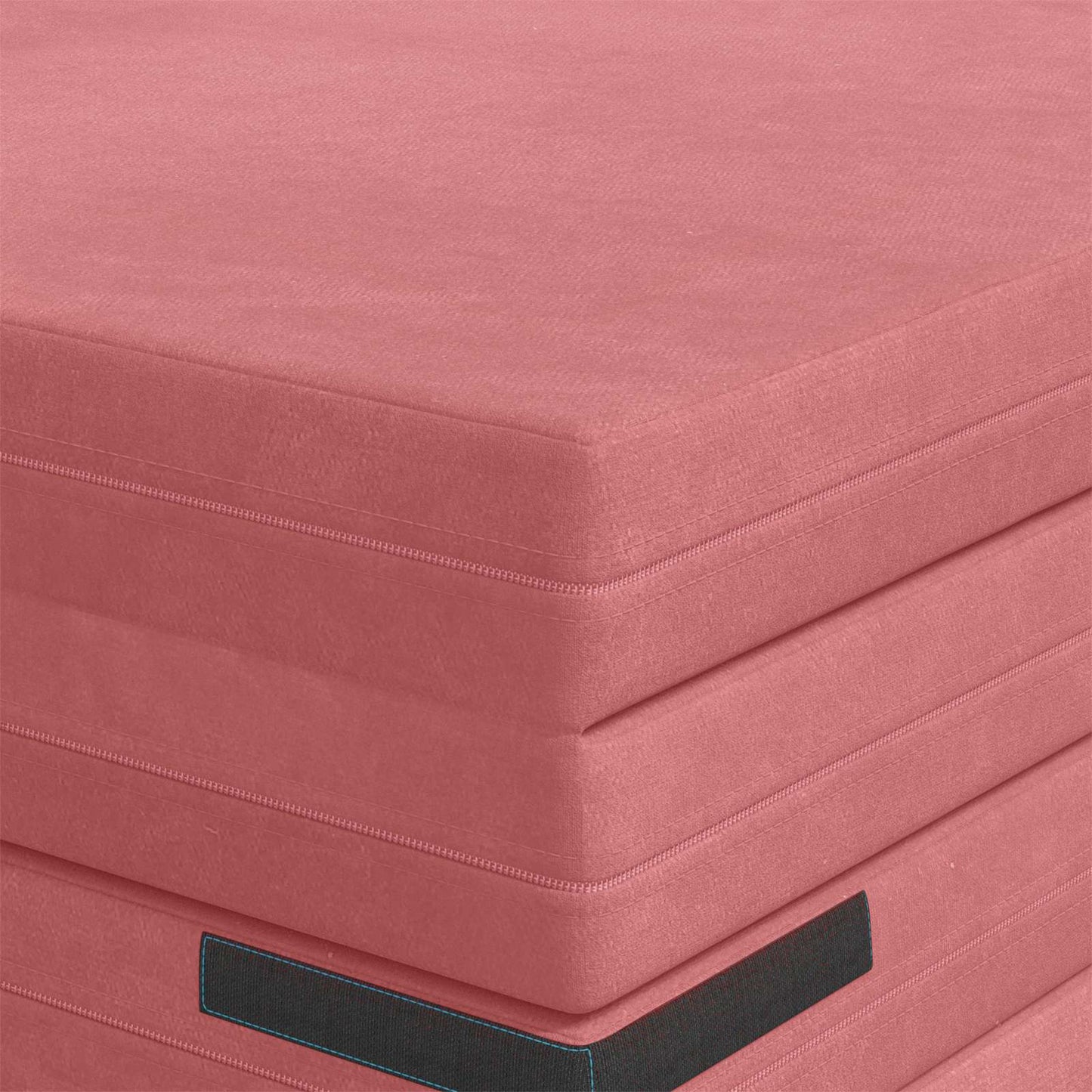 Vouwbare Bankbed 140 x 67 x 45 cm Roze is nu te koop bij PeponiXL, paradijselijk wonen!