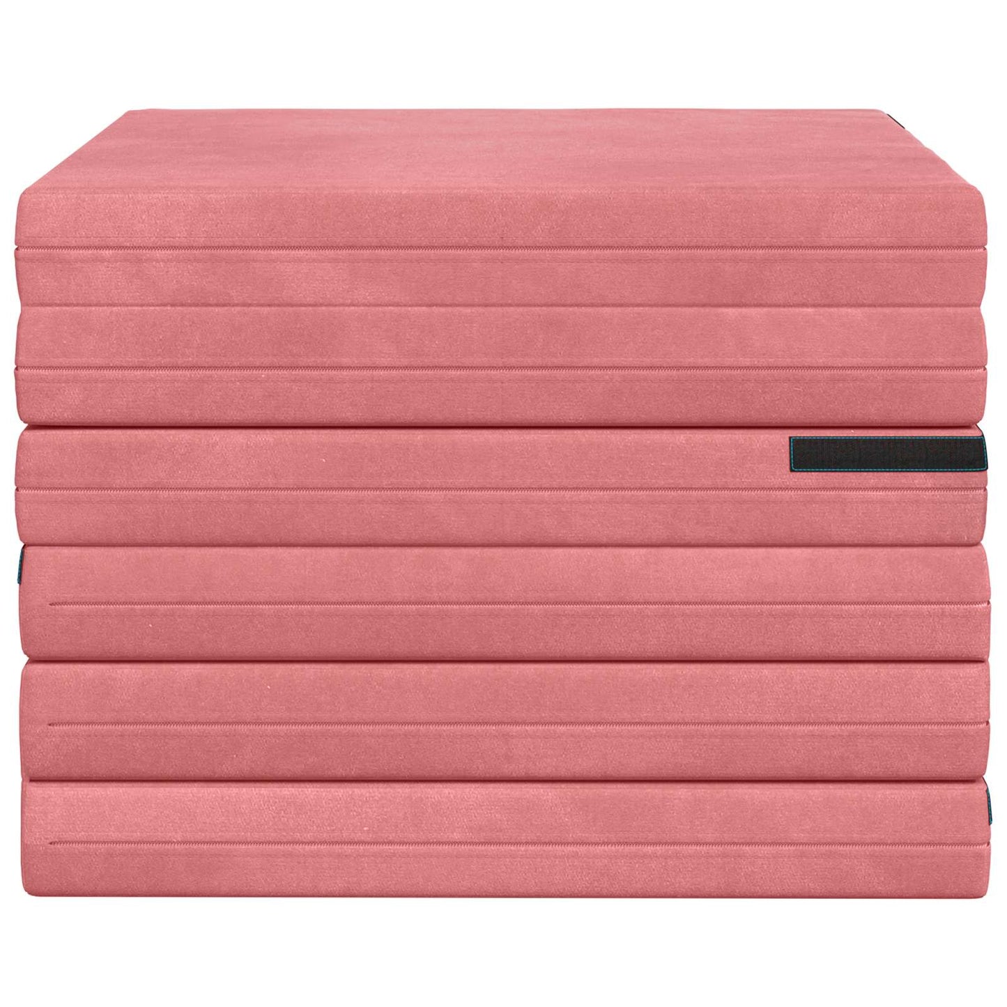 Vouwbare Bankbed 140 x 67 x 45 cm Roze is nu te koop bij PeponiXL, paradijselijk wonen!