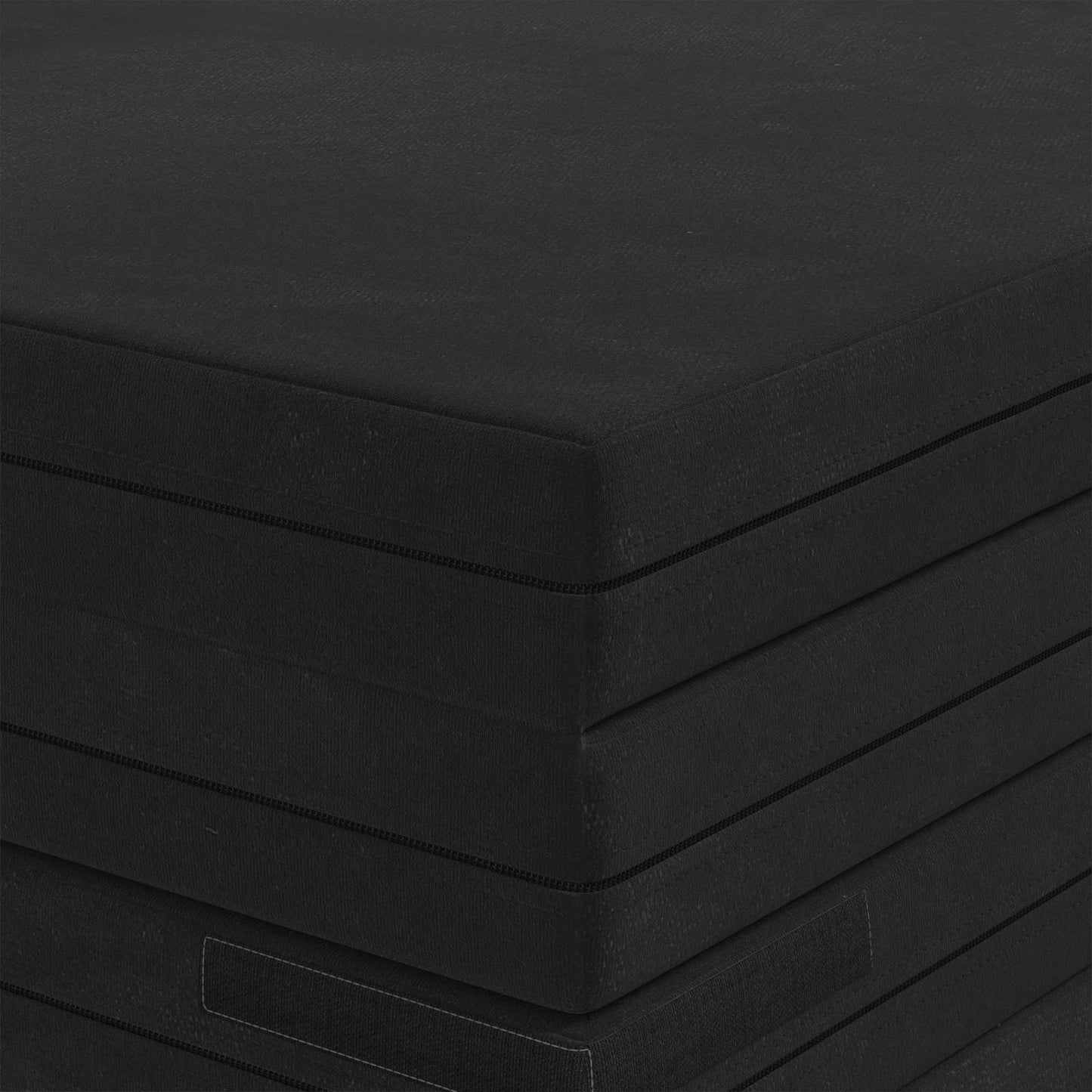 Vouwbare Bankbed 140 x 67 x 45 cm Zwart is nu te koop bij PeponiXL, paradijselijk wonen!