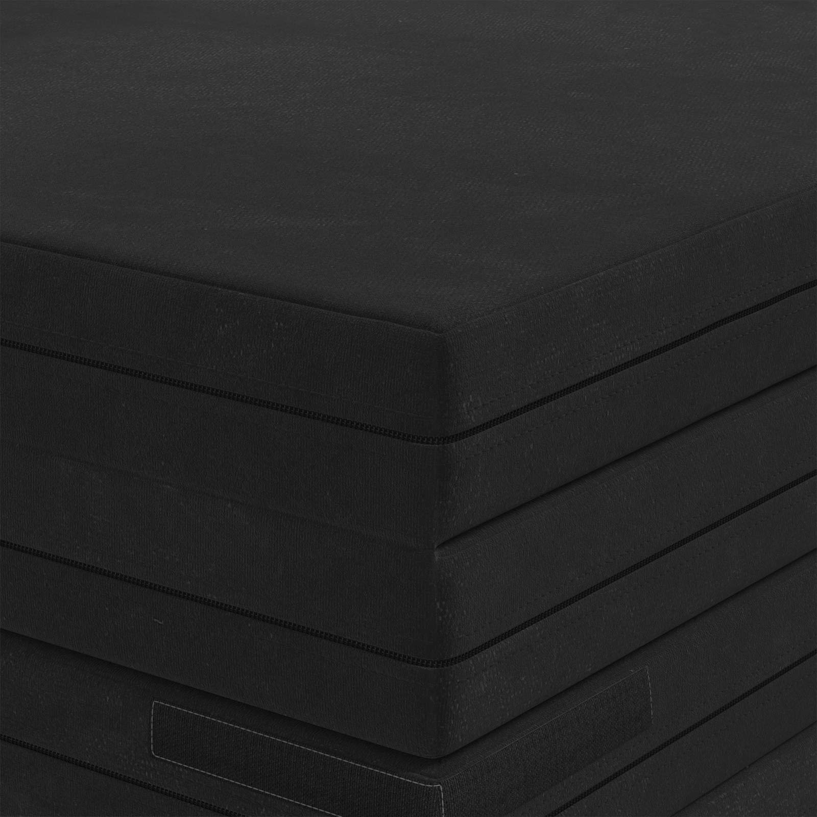 Vouwbare Bankbed 140 x 67 x 45 cm Zwart is nu te koop bij PeponiXL, paradijselijk wonen!