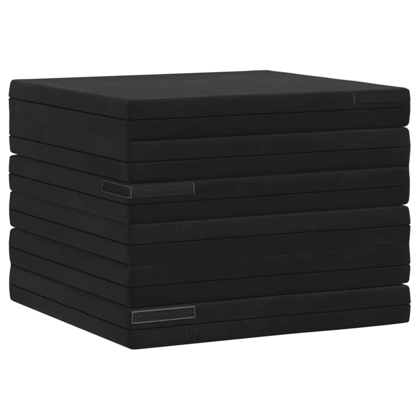 Vouwbare Bankbed 140 x 67 x 45 cm Zwart is nu te koop bij PeponiXL, paradijselijk wonen!