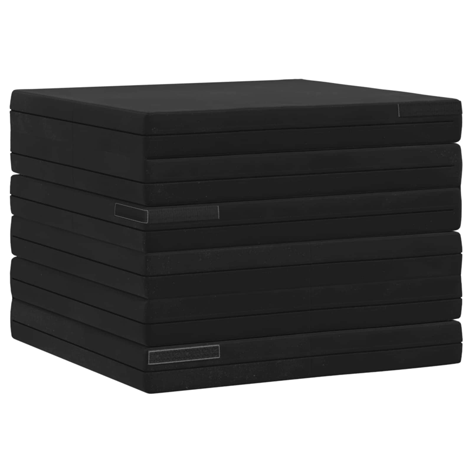 Vouwbare Bankbed 140 x 67 x 45 cm Zwart is nu te koop bij PeponiXL, paradijselijk wonen!
