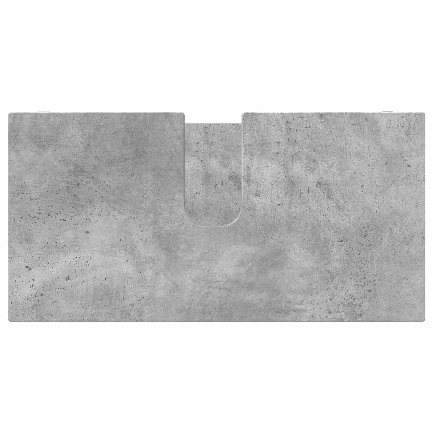 Badkamer wastafelkast Beton Grijs 60 x 30 x 60 cm Bewerkt hout is nu te koop bij PeponiXL, paradijselijk wonen!