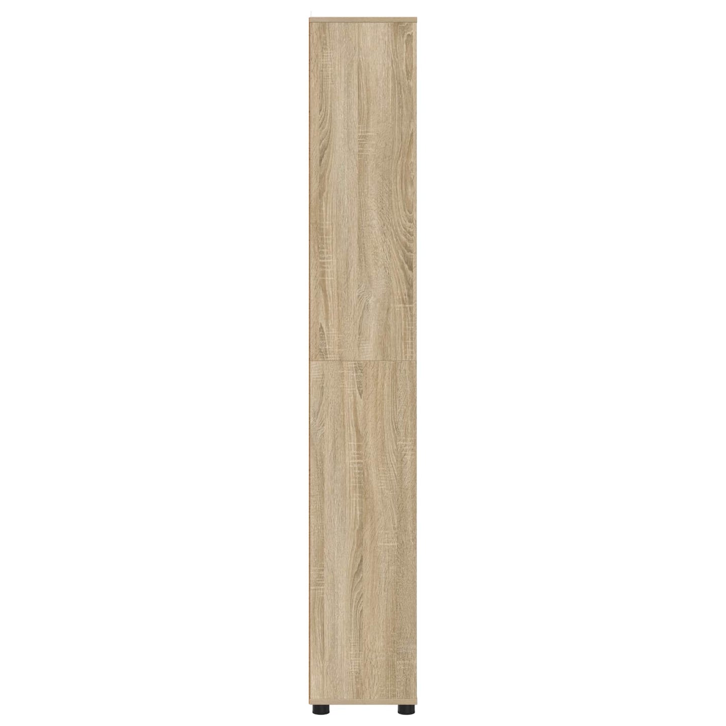 Badkamer Kast Sonoma Eiken 30,5 x 30 x 195 cm Bewerkt hout is nu te koop bij PeponiXL, paradijselijk wonen!