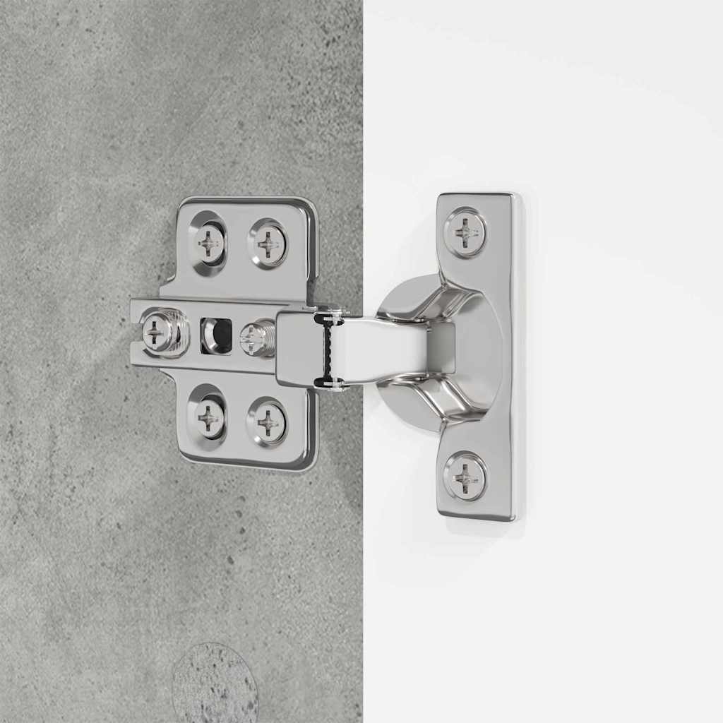 Badkamer Kast Beton Grijs 30,5 x 30 x 195 cm Bewerkt hout is nu te koop bij PeponiXL, paradijselijk wonen!