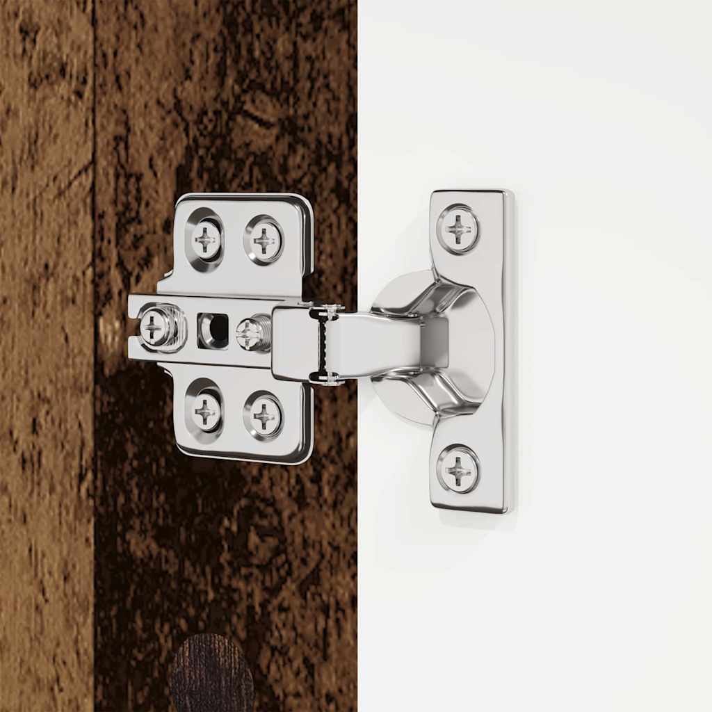 Badkamer Kast Oud Hout 30,5 x 30 x 195 cm Bewerkt hout is nu te koop bij PeponiXL, paradijselijk wonen!