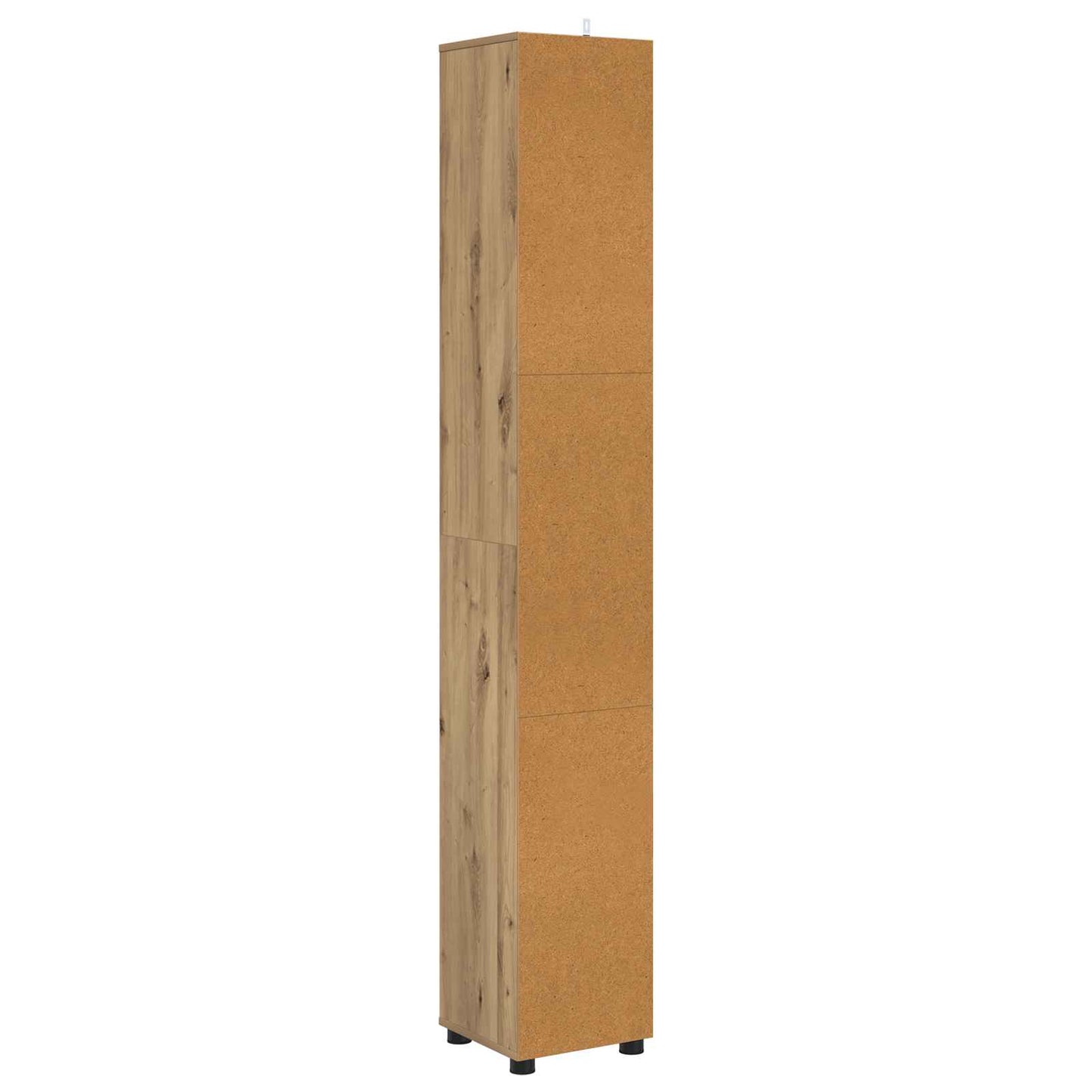 Badkamer Kast Artisan Eiken 30,5 x 30 x 195 cm Bewerkt hout is nu te koop bij PeponiXL, paradijselijk wonen!