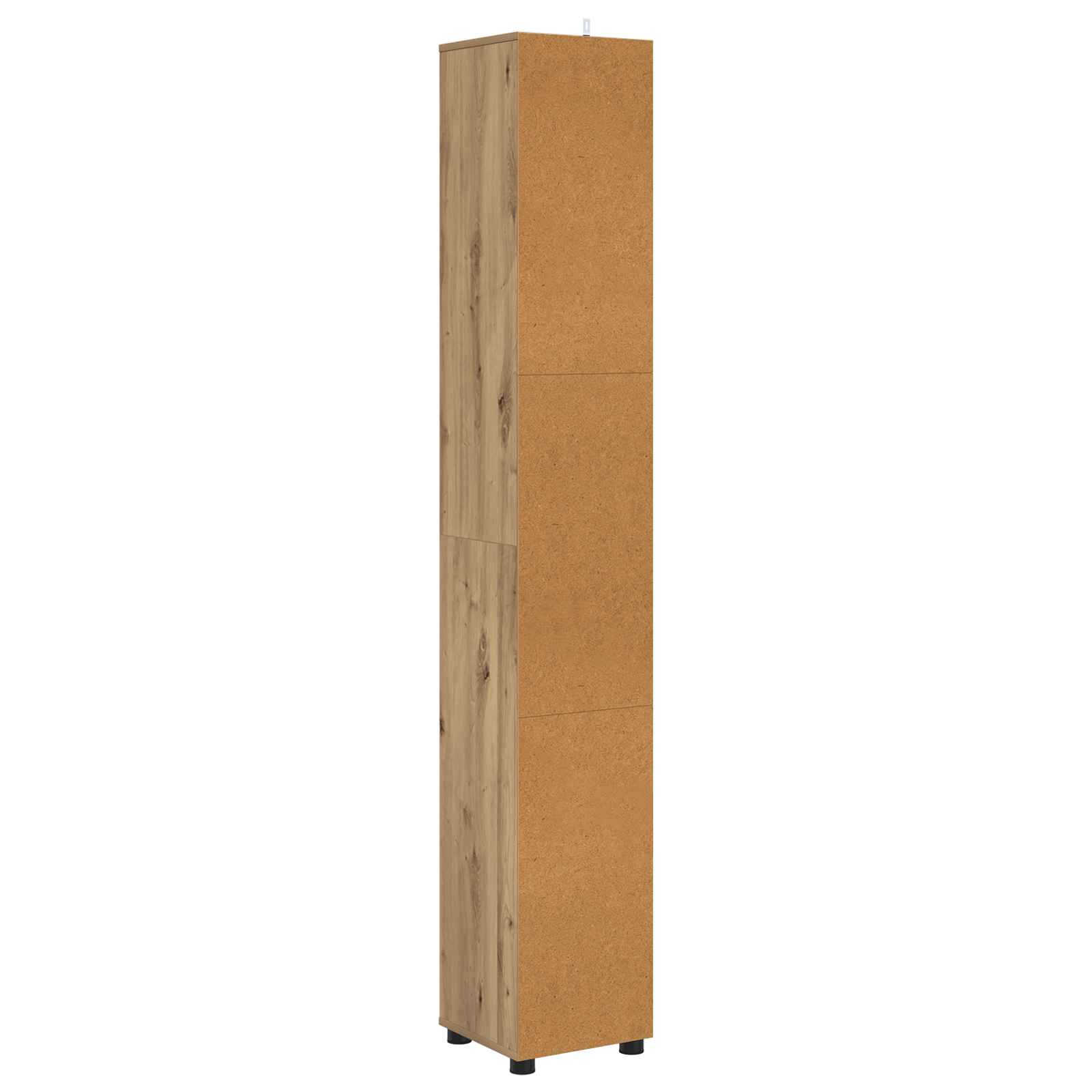 Badkamer Kast Artisan Eiken 30,5 x 30 x 195 cm Bewerkt hout is nu te koop bij PeponiXL, paradijselijk wonen!
