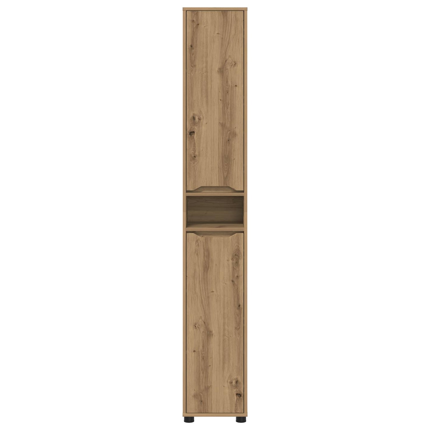 Badkamer Kast Artisan Eiken 30,5 x 30 x 195 cm Bewerkt hout is nu te koop bij PeponiXL, paradijselijk wonen!