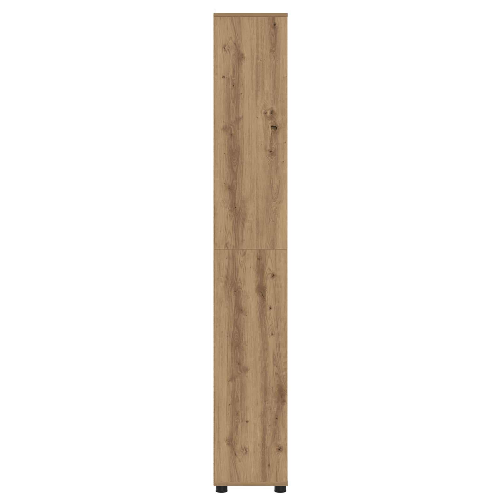 Badkamer Kast Artisan Eiken 30,5 x 30 x 195 cm Bewerkt hout is nu te koop bij PeponiXL, paradijselijk wonen!