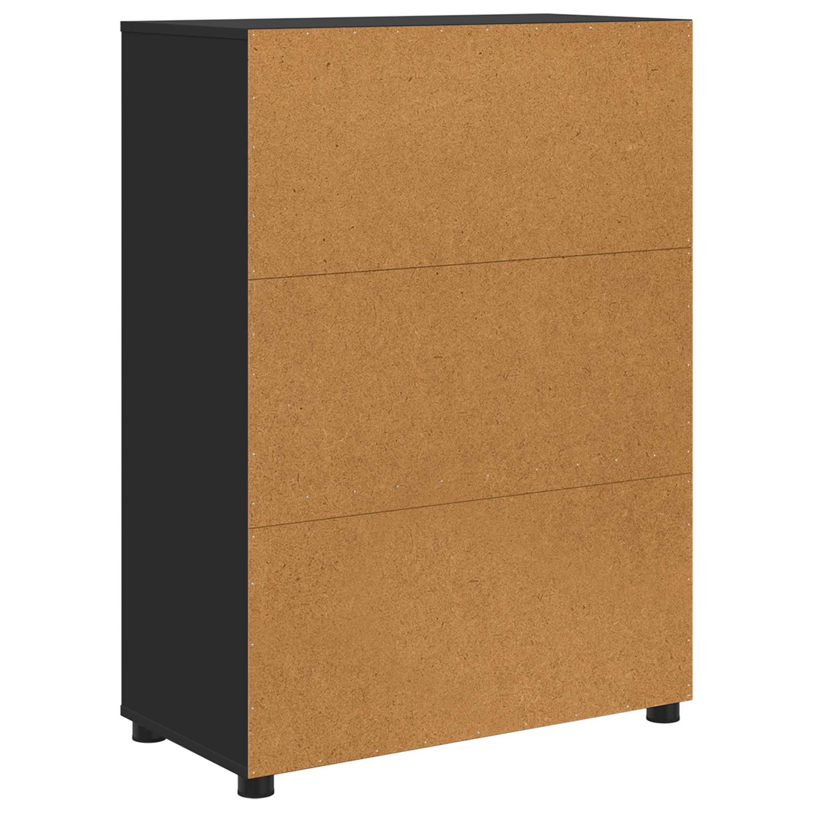 Badkamer Kast met lade Zwart 72,5 x 36,5 x 100 cm Bewerkt hout is nu te koop bij PeponiXL, paradijselijk wonen!