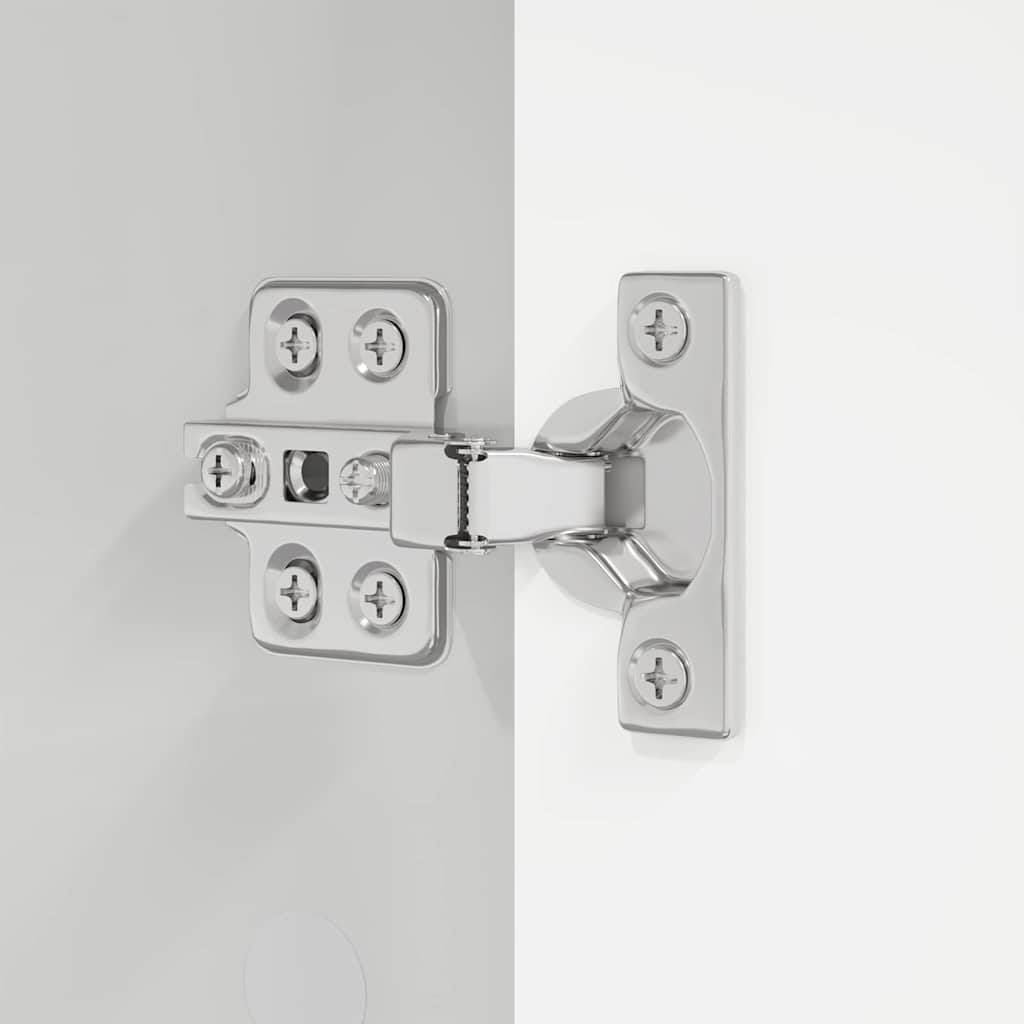 Badkamer Kast Hoogglans wit 72,5 x 36,5 x 100 cm Bewerkt hout is nu te koop bij PeponiXL, paradijselijk wonen!