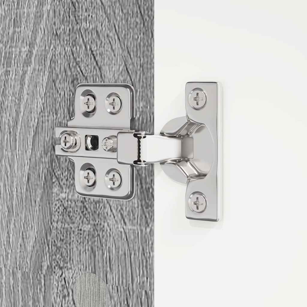 Badkamer Kast Grijs Sonoma 72,5 x 36,5 x 100 cm Bewerkt hout is nu te koop bij PeponiXL, paradijselijk wonen!