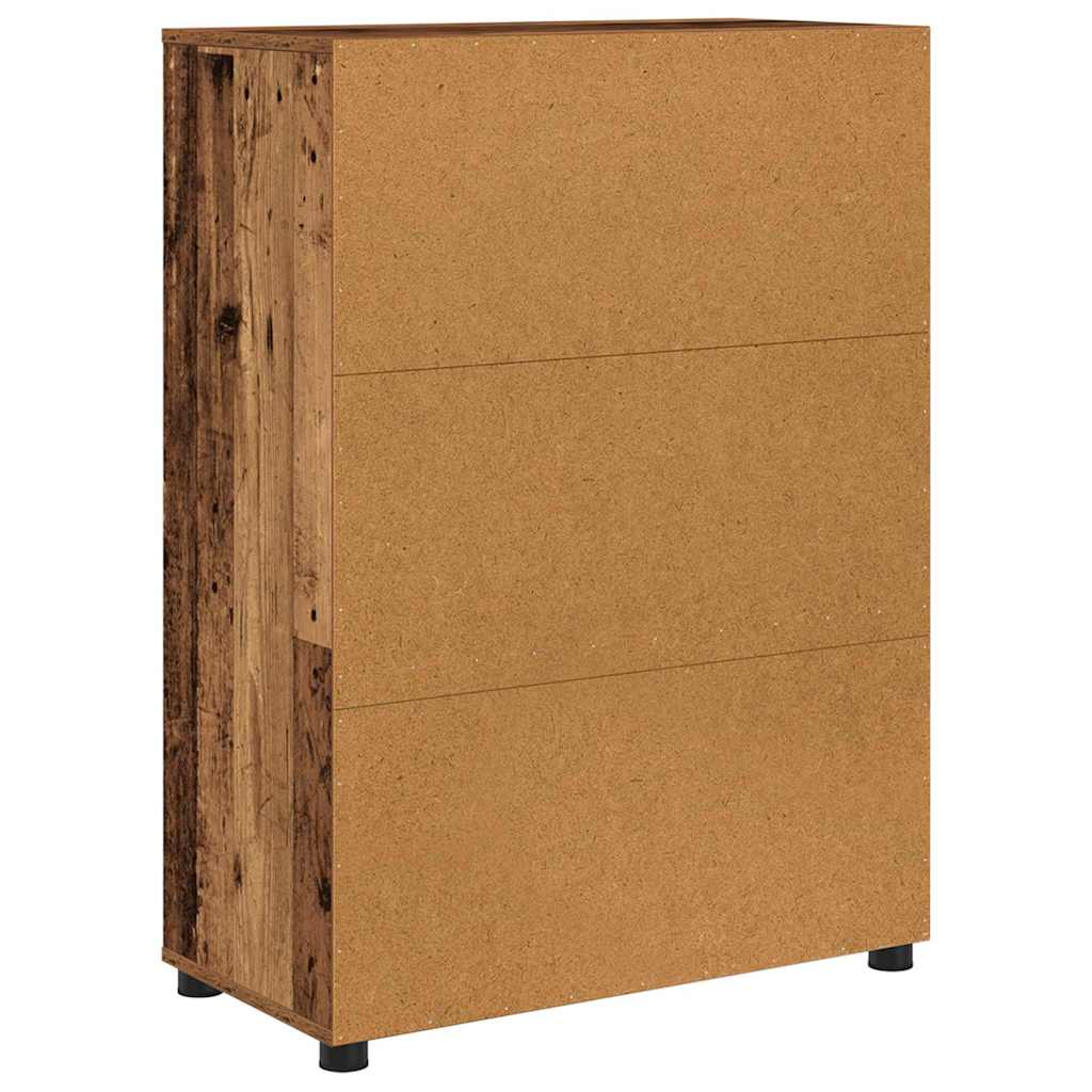 Badkamer Kast Oud Hout 72,5 x 36,5 x 100 cm Bewerkt hout is nu te koop bij PeponiXL, paradijselijk wonen!