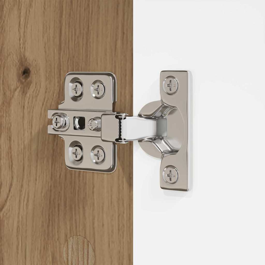 Badkamer Kast Artisan Eiken 72,5 x 36,5 x 100 cm Bewerkt hout is nu te koop bij PeponiXL, paradijselijk wonen!