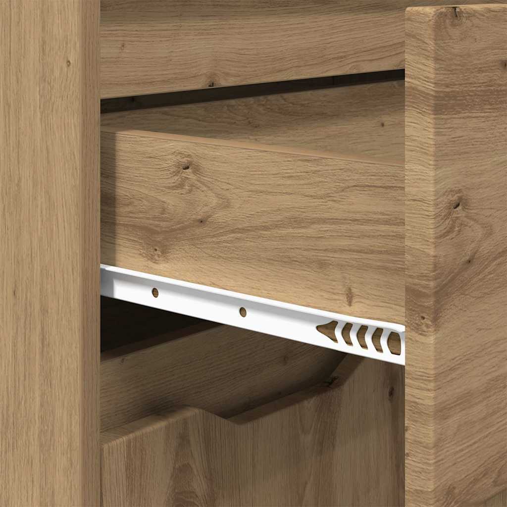 Badkamer Kast Artisan Eiken 72,5 x 36,5 x 100 cm Bewerkt hout is nu te koop bij PeponiXL, paradijselijk wonen!