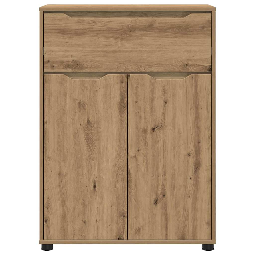 Badkamer Kast Artisan Eiken 72,5 x 36,5 x 100 cm Bewerkt hout is nu te koop bij PeponiXL, paradijselijk wonen!