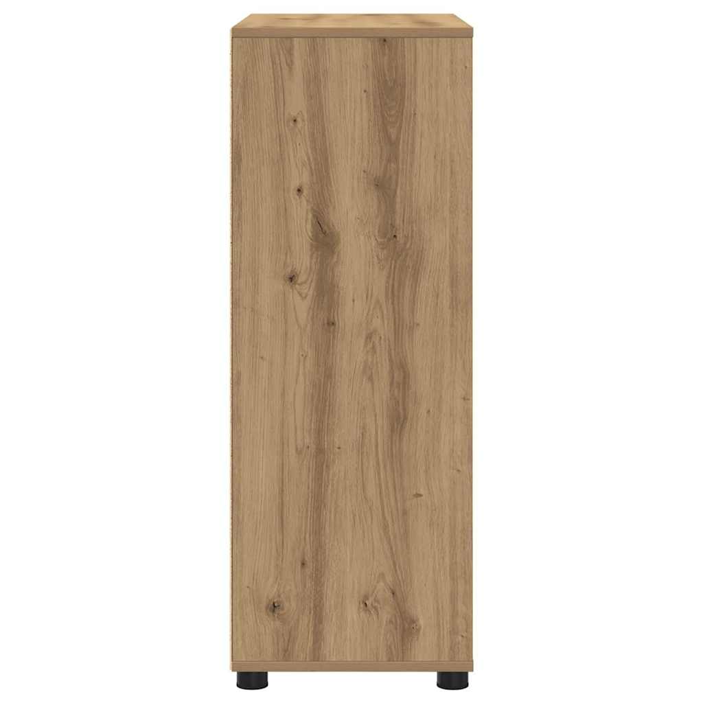 Badkamer Kast Artisan Eiken 72,5 x 36,5 x 100 cm Bewerkt hout is nu te koop bij PeponiXL, paradijselijk wonen!