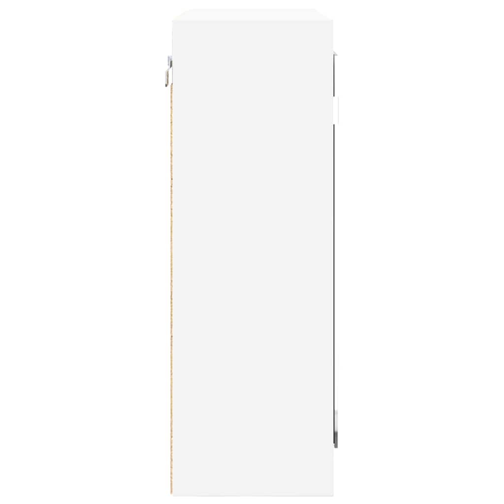 Badkamer spiegelkast met plank Wit 60 x 20 x 60 cm Bewerkt hout is nu te koop bij PeponiXL, paradijselijk wonen!