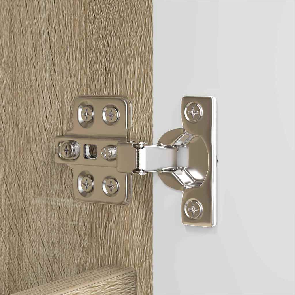 Badkamer spiegelkast Sonoma Eiken 60 x 20 x 60 cm Bewerkt hout is nu te koop bij PeponiXL, paradijselijk wonen!