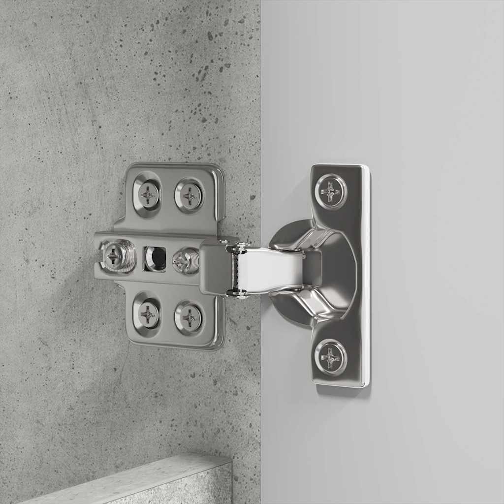 Badkamer spiegelkast Beton Grijs 60 x 20 x 60 cm Bewerkt hout is nu te koop bij PeponiXL, paradijselijk wonen!