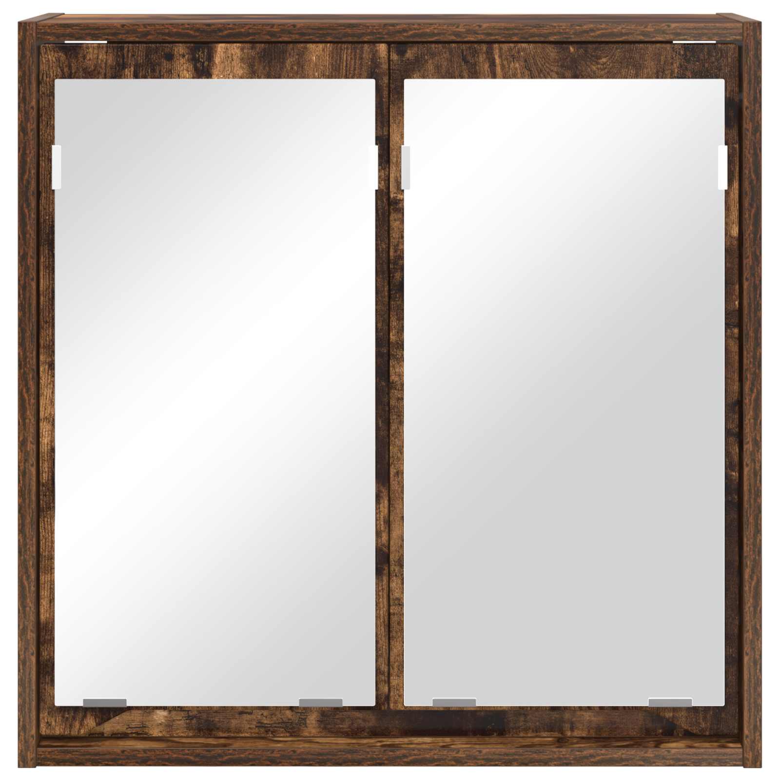 Badkamer spiegelkast Gerookt eiken 60 x 20 x 60 cm Bewerkt hout is nu te koop bij PeponiXL, paradijselijk wonen!