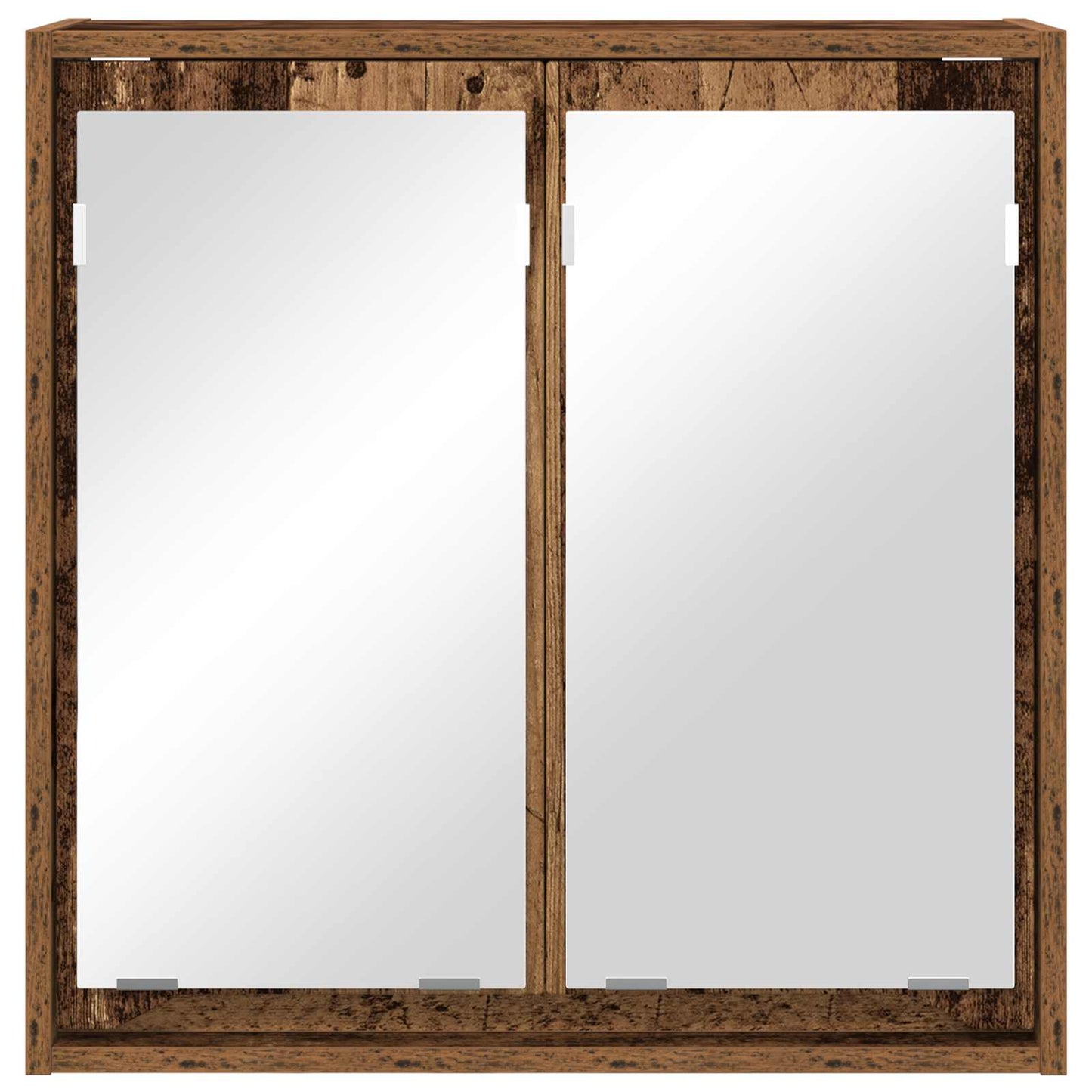Badkamer spiegelkast Oud Hout 60 x 20 x 60 cm Bewerkt hout is nu te koop bij PeponiXL, paradijselijk wonen!