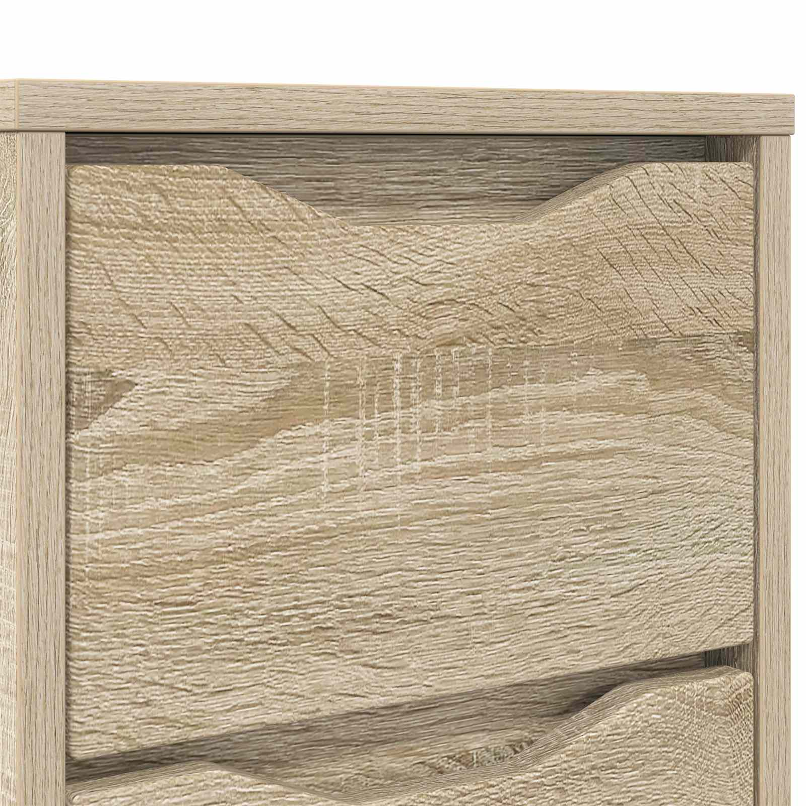Nachtkastje Sonoma Eiken 30,5 x 30 x 43 cm Bewerkt hout is nu te koop bij PeponiXL, paradijselijk wonen!