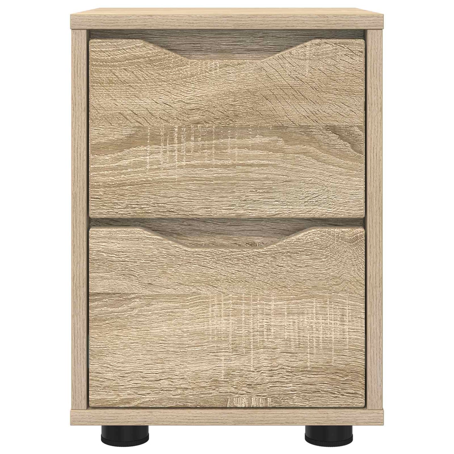 Nachtkastje Sonoma Eiken 30,5 x 30 x 43 cm Bewerkt hout is nu te koop bij PeponiXL, paradijselijk wonen!
