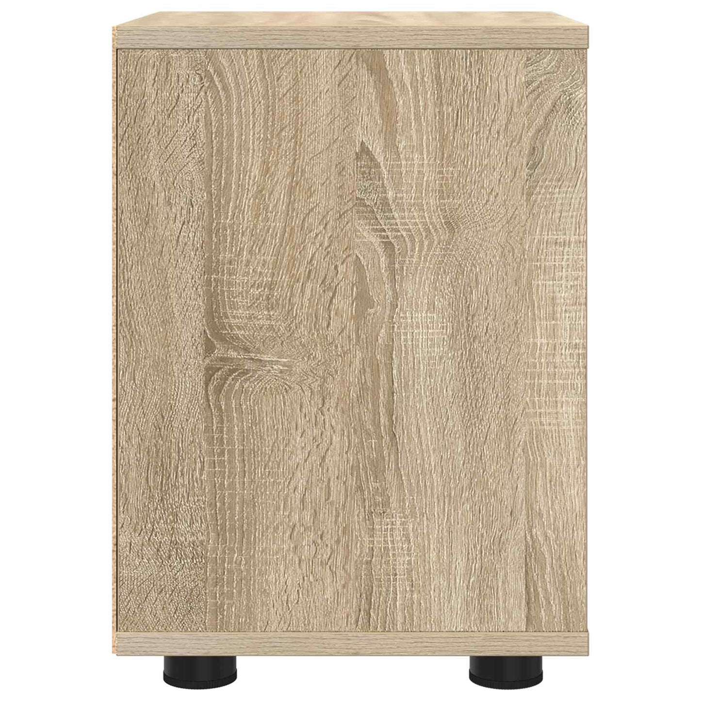 Nachtkastje Sonoma Eiken 30,5 x 30 x 43 cm Bewerkt hout is nu te koop bij PeponiXL, paradijselijk wonen!
