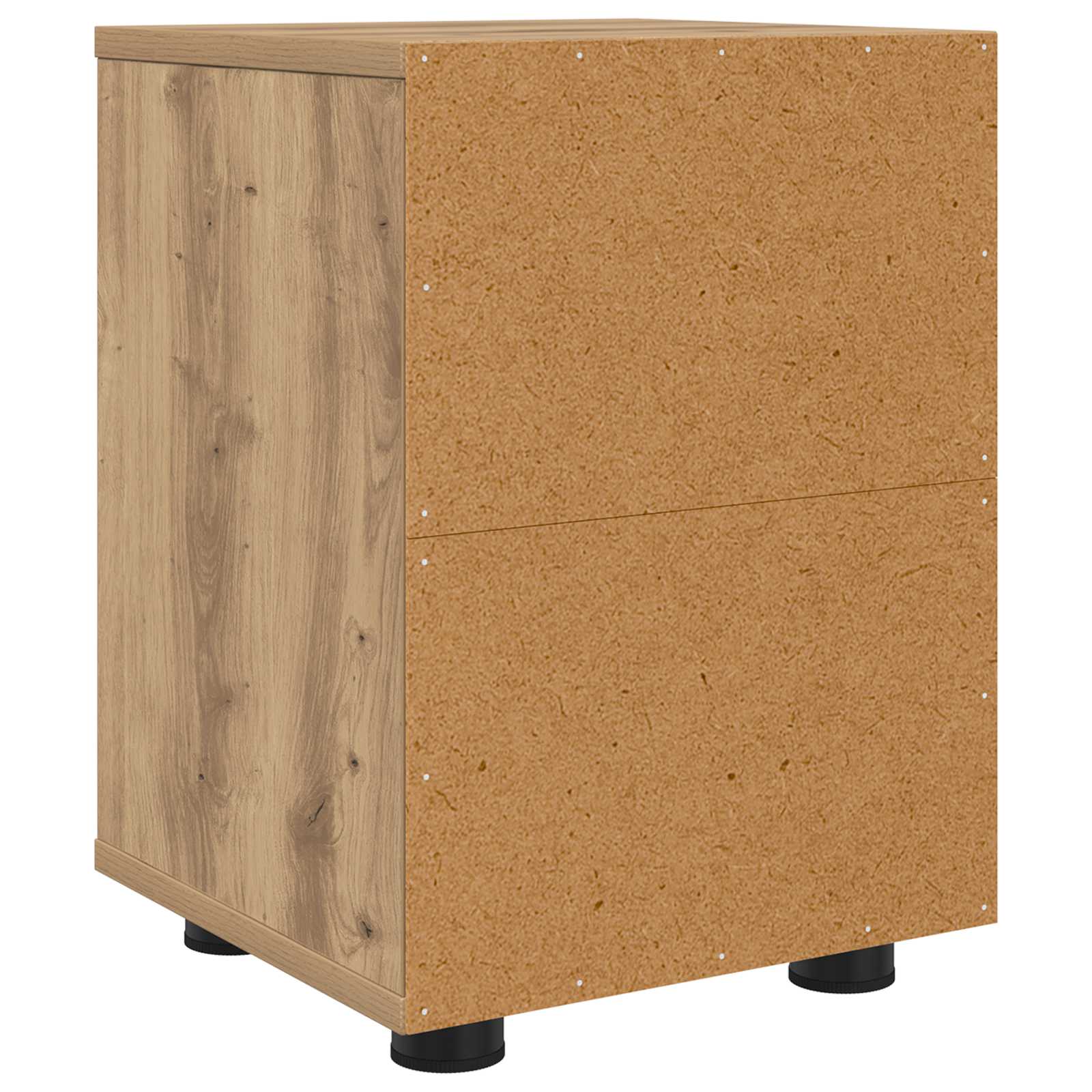 Nachtkastje Artisan Eiken 30,5 x 30 x 43 cm Bewerkt hout is nu te koop bij PeponiXL, paradijselijk wonen!