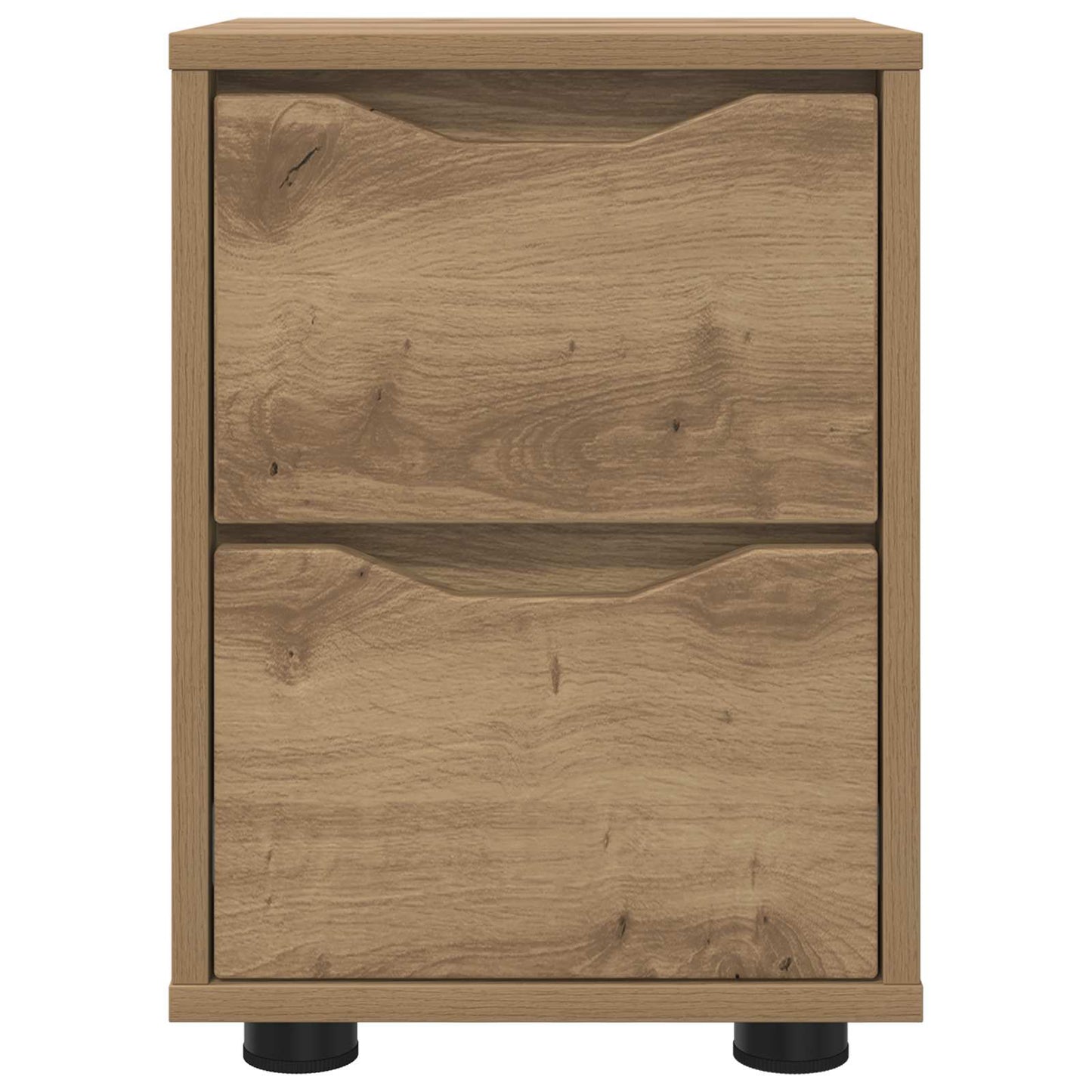 Nachtkastje Artisan Eiken 30,5 x 30 x 43 cm Bewerkt hout is nu te koop bij PeponiXL, paradijselijk wonen!