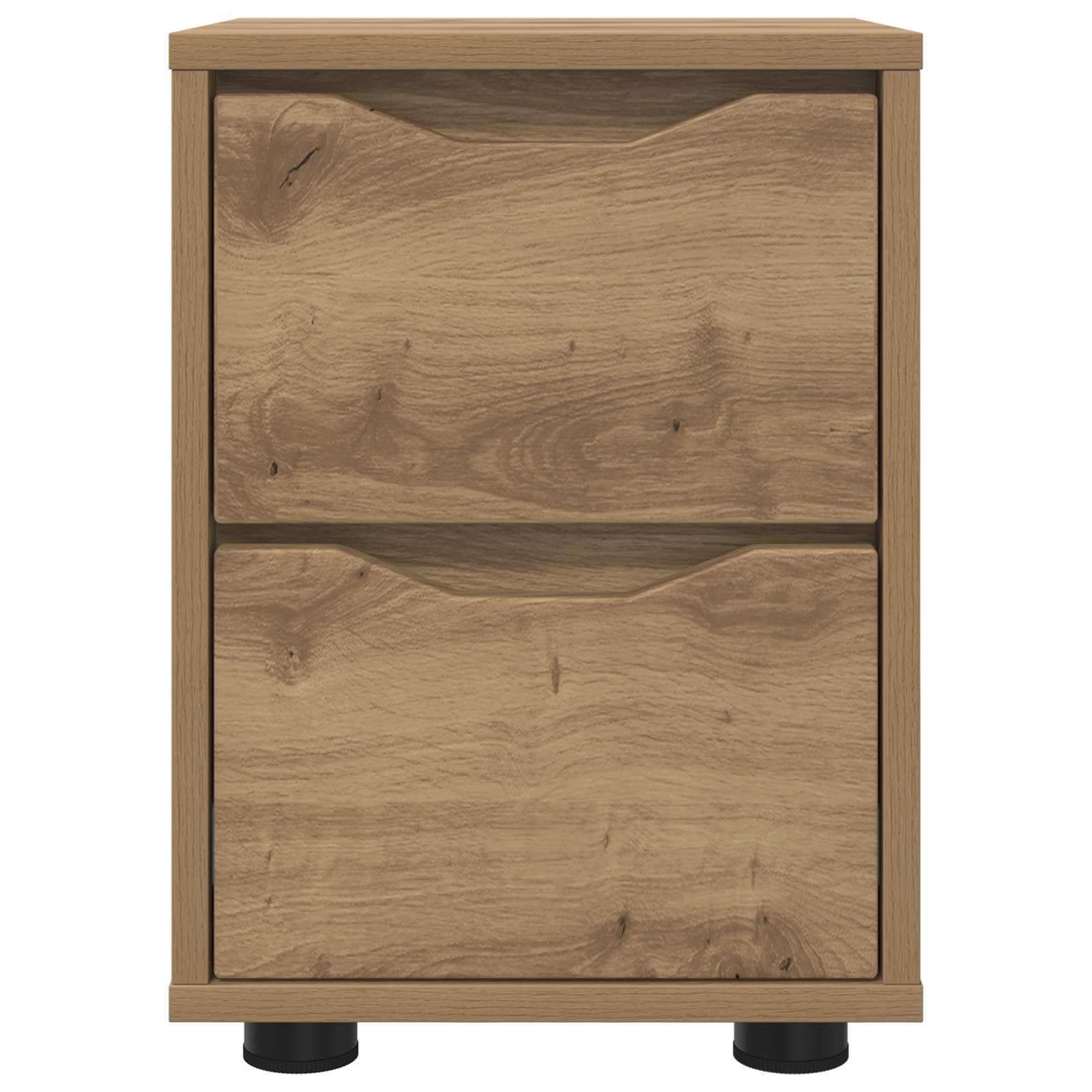 Nachtkastje Artisan Eiken 30,5 x 30 x 43 cm Bewerkt hout is nu te koop bij PeponiXL, paradijselijk wonen!