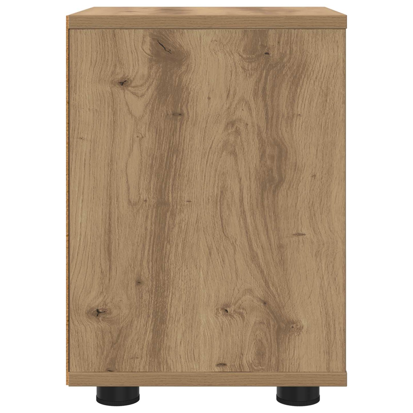 Nachtkastje Artisan Eiken 30,5 x 30 x 43 cm Bewerkt hout is nu te koop bij PeponiXL, paradijselijk wonen!