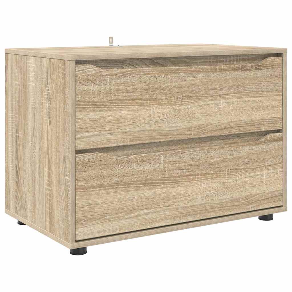Opbergkast Sonoma Eiken 80 x 48 x 57 cm Bewerkt hout is nu te koop bij PeponiXL, paradijselijk wonen!