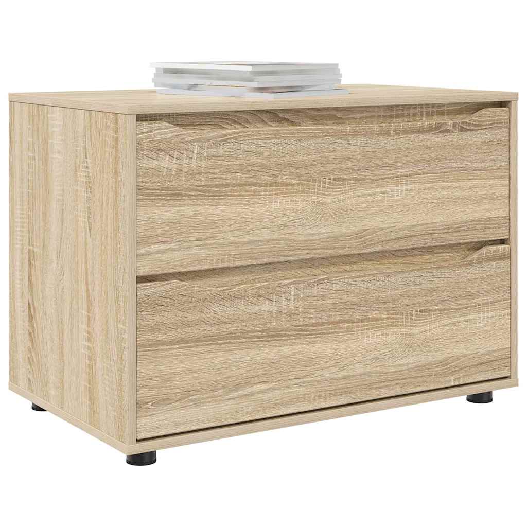 Opbergkast Sonoma Eiken 80 x 48 x 57 cm Bewerkt hout is nu te koop bij PeponiXL, paradijselijk wonen!