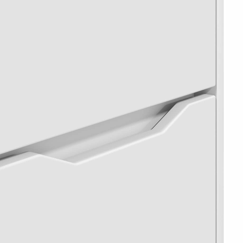 Opbergkast Wit 60 x 48 x 57 cm Bewerkt hout is nu te koop bij PeponiXL, paradijselijk wonen!