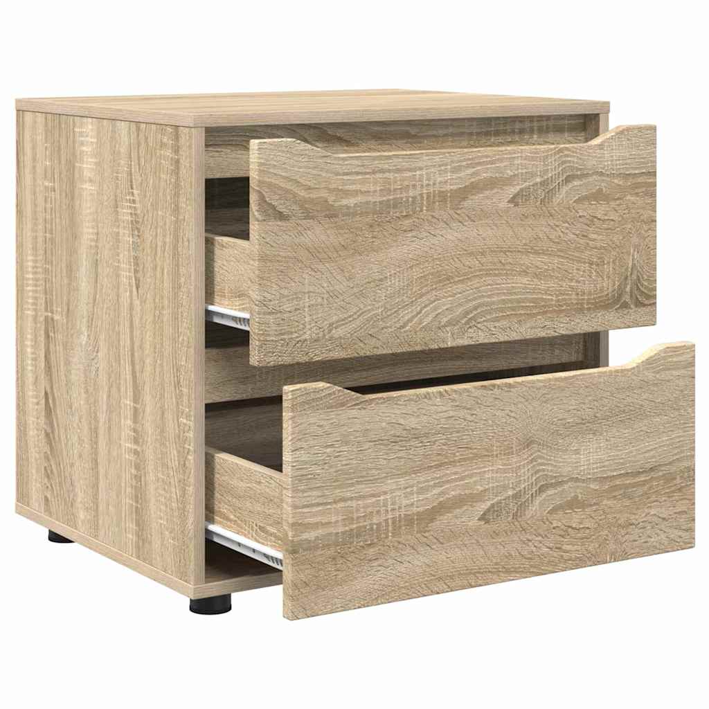 Opbergkast Sonoma Eiken 60 x 48 x 57 cm Bewerkt hout is nu te koop bij PeponiXL, paradijselijk wonen!