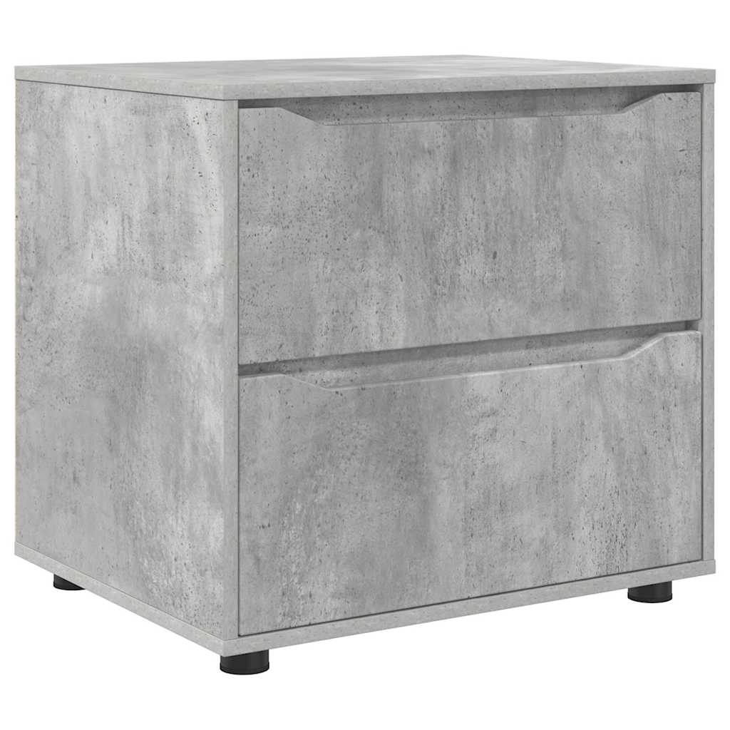 Opbergkast Beton Grijs 60 x 48 x 57 cm Bewerkt hout is nu te koop bij PeponiXL, paradijselijk wonen!