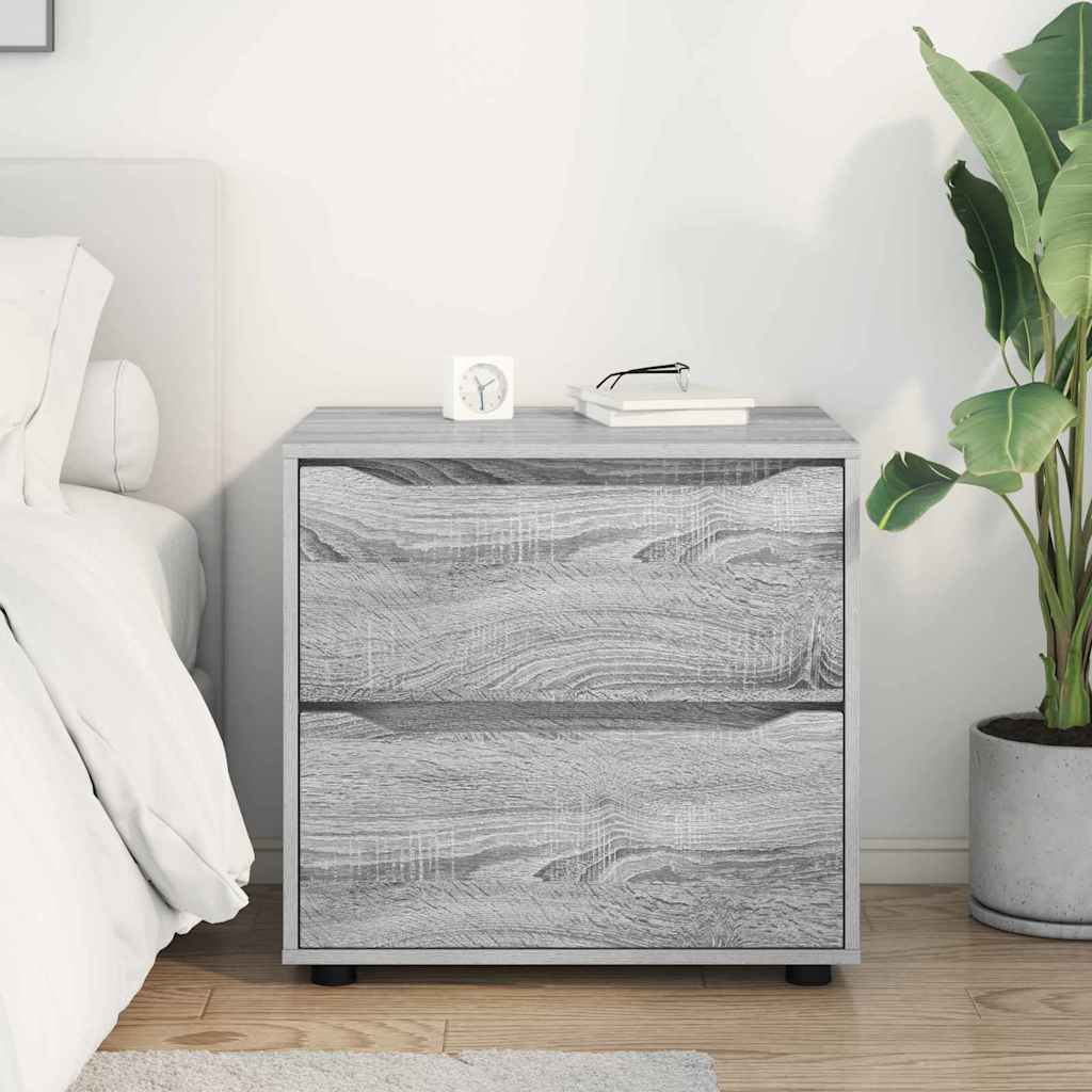 Opbergkast Grijs Sonoma 60 x 48 x 57 cm Bewerkt hout is nu te koop bij PeponiXL, paradijselijk wonen!