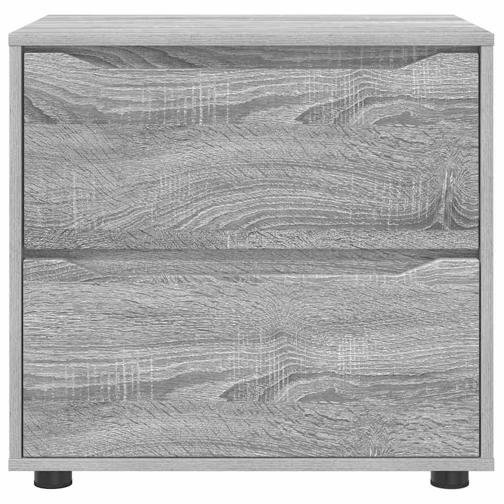 Opbergkast Grijs Sonoma 60 x 48 x 57 cm Bewerkt hout is nu te koop bij PeponiXL, paradijselijk wonen!