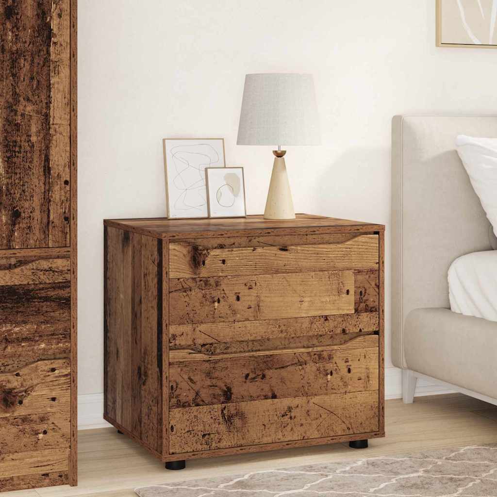 Opbergkast Oud Hout 60 x 48 x 57 cm Bewerkt hout is nu te koop bij PeponiXL, paradijselijk wonen!