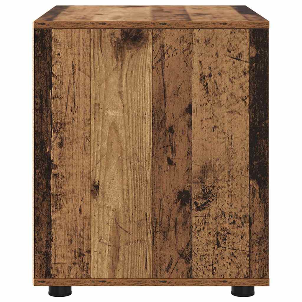 Opbergkast Oud Hout 60 x 48 x 57 cm Bewerkt hout is nu te koop bij PeponiXL, paradijselijk wonen!
