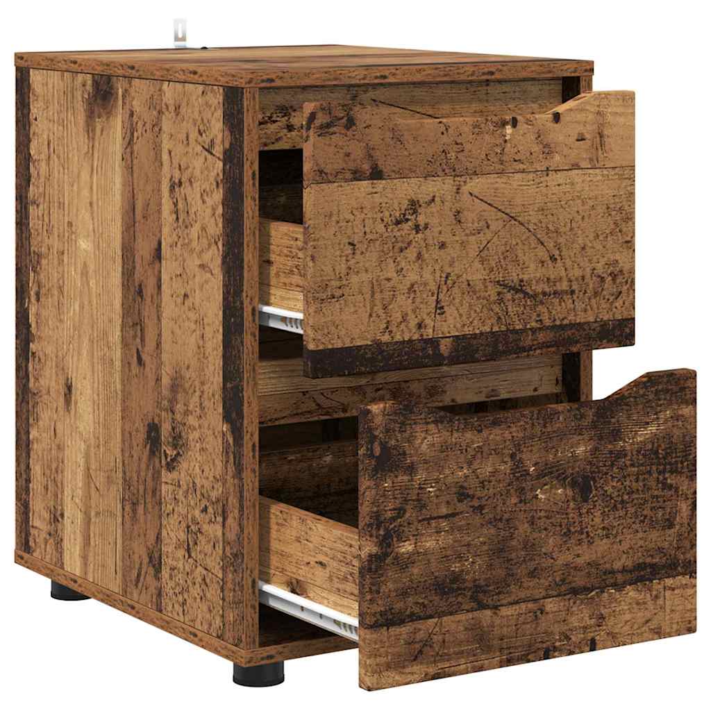 Opbergkast Oud Hout 40 x 48 x 57 cm Bewerkt hout is nu te koop bij PeponiXL, paradijselijk wonen!