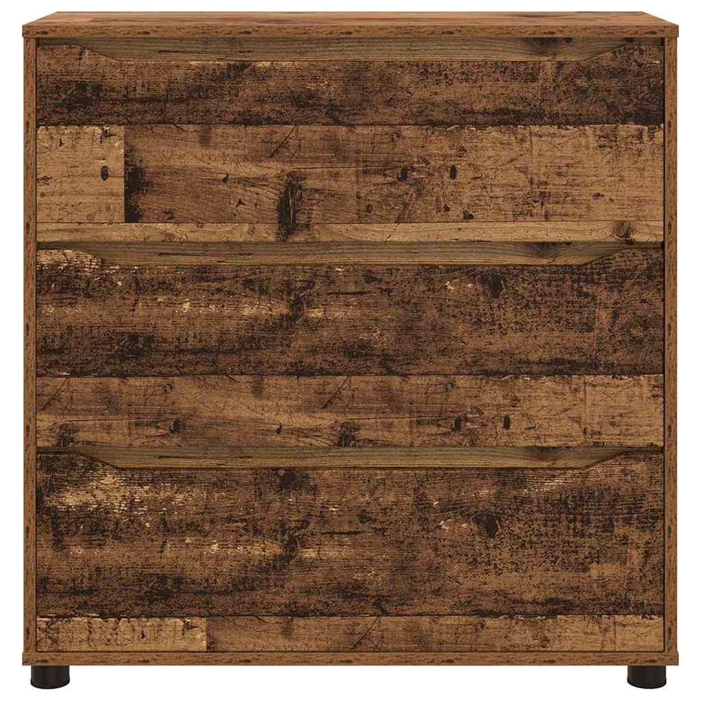 Opbergkast Oud Hout 80 x 31 x 81 cm Bewerkt hout is nu te koop bij PeponiXL, paradijselijk wonen!