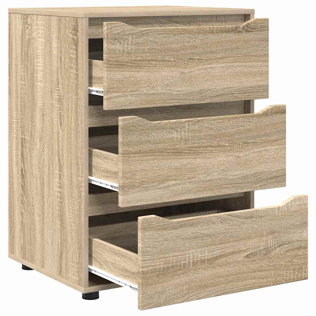 Opbergkast Sonoma Eiken 60 x 48 x 81 cm Bewerkt hout is nu te koop bij PeponiXL, paradijselijk wonen!