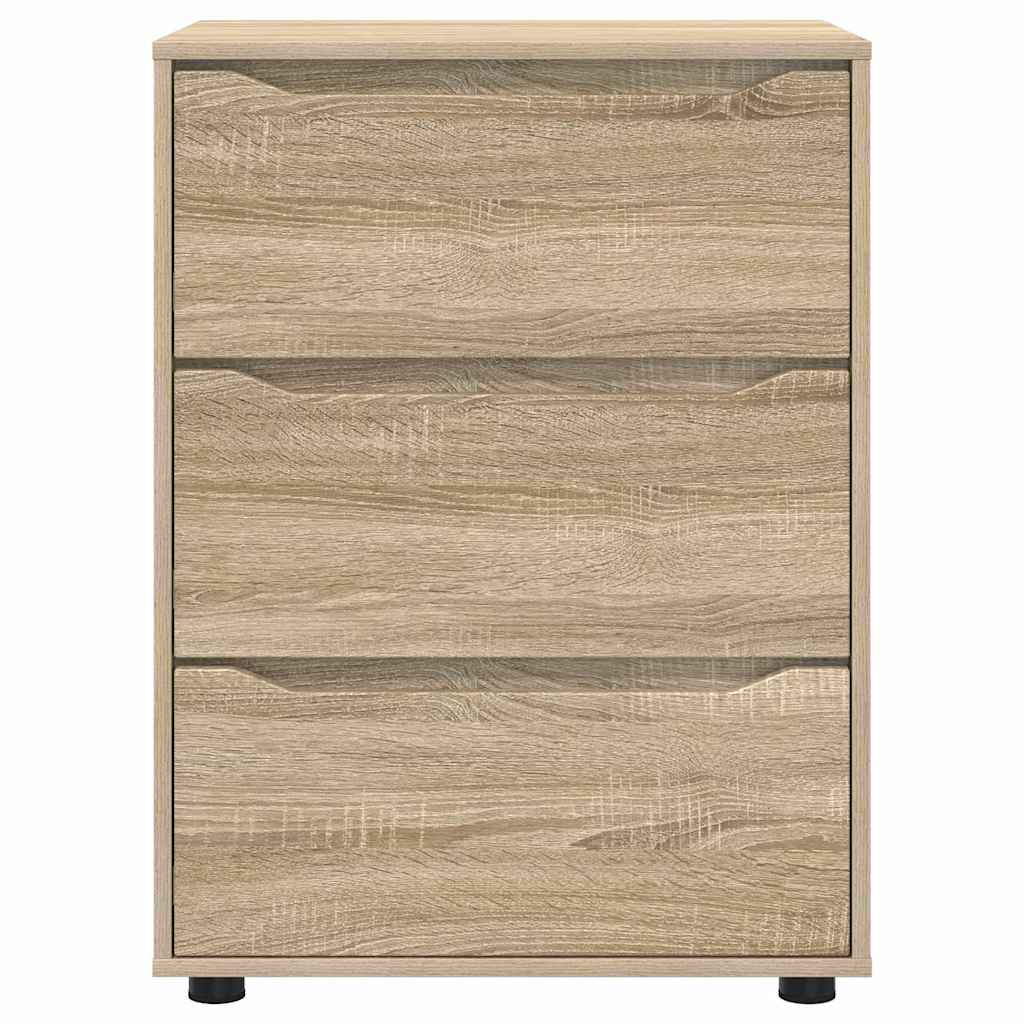 Opbergkast Sonoma Eiken 60 x 48 x 81 cm Bewerkt hout is nu te koop bij PeponiXL, paradijselijk wonen!