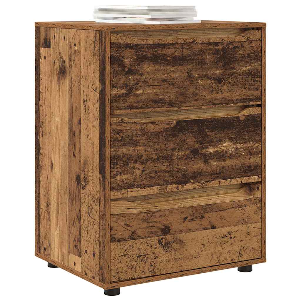 Opbergkast Oud Hout 60 x 48 x 81 cm Bewerkt hout is nu te koop bij PeponiXL, paradijselijk wonen!